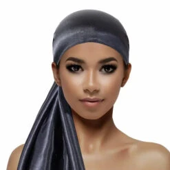 Foulard De Tête Silky Wrap Scarf - Evolve -Evolve Cosmetiques foulard de tete uni noir evolve silky wrap scarf
