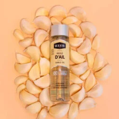 Huile D'Ail BIO - WAAM -Evolve Cosmetiques huile ail waam
