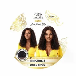 Perruque Naturelle Bouclée Isadora - Outré -Evolve Cosmetiques isadora perruque lace wig gold label outre hair packaging