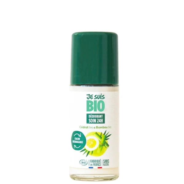 Déodorant Roll-on Soin 24h Cédrat Et Bambou - Je Suis Bio 3 Déodorant Roll-on Soin 24h Cédrat Et Bambou - Je Suis Bio