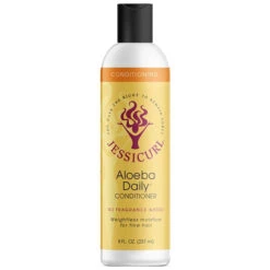 Leave In Aloeba Daily Conditioner - Jessicurl -Evolve Cosmetiques jessicurl leave in aloeba daily conditioner 8oz sans parfum