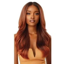 Perruque Lace Front Wig Melted Hairline Kamiyah - Outré -Evolve Cosmetiques kamiyah perruque lace front wig melted hairline outre qlmhkamdr2gibrn dr2 ginger brown 380513