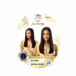 Perruque Naturelle Lace Front HD KENNA - Outré -Evolve Cosmetiques kenna perruque lace front lisse outre gold label packaging