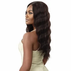 Perruque Lace Front Naturelle HD 24 Pouces HAISLEY - Outré -Evolve Cosmetiques lace front wig naturelle ondulee perruque outre haisley gold label grade 9