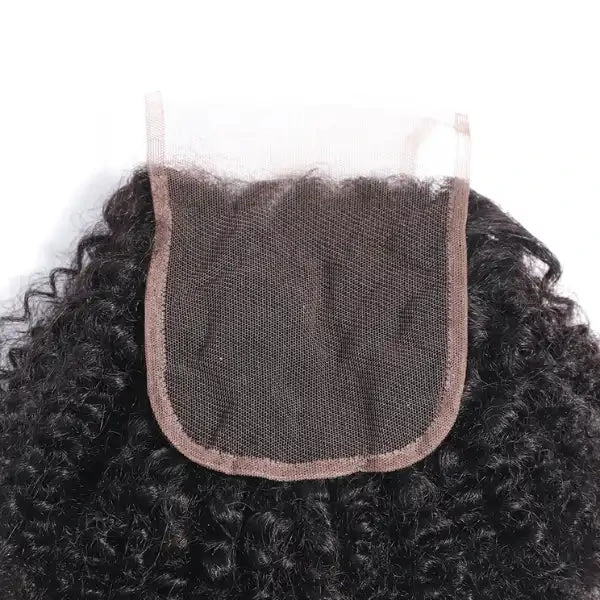 Top Closure Cheveu Naturel Kinky 4 Top Closure Cheveu Naturel Kinky – Image 2