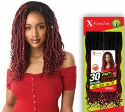 Rajouts Crochet Locks X-PRESSION WAVY BAHAMA LOCS 18" - Outré