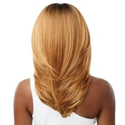 Martina Perruque Lace Front Wig Melted Hairline Outré -Evolve Cosmetiques martina perruque lace front wig melted hairline outre qlmhmar1b noir 1b 188039