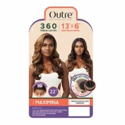 Perruque Ondulée Full Lace Ultra HD 360° Maximina - Outré -Evolve Cosmetiques maximina perruque lacefront 360 outre