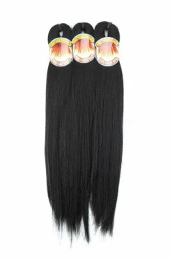 Mèches BRAID 32" Pré étirées X-PRESSION - Outré Lil Looks -Evolve Cosmetiques meche pre stretched outre x pression outre x pression lil looks noir 1B