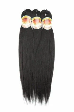 Mèches BRAID 32" Pré étirées X-PRESSION - Outré Lil Looks -Evolve Cosmetiques meche pre stretched outre x pression outre x pression lil looks noir naturel 2
