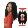 Mèches X-Pression Twisted Up Springy Afro Twist 24 Pouces 3X - Outré -Evolve Cosmetiques meche vanille Xpression Springy Afro Twist 24 pouces