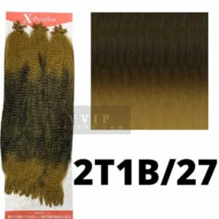 Mèches X-Pression Twisted Up Springy Afro Twist 24 Pouces 3X - Outré 28 Mèches X-Pression Twisted Up Springy Afro Twist 24 Pouces 3X - Outré -Evolve Cosmetiques meche vanille longue couleur 2T1B 27 outre X pression