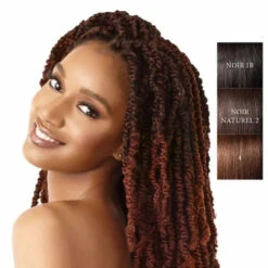 Mèches X-pression WAVY BOMB TWIST 12 Pouces - Outre -Evolve Cosmetiques meches crochet x pression twisted up wavy bomb twist 12 pouces outre
