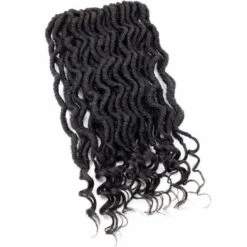 Rajouts Crochet Locks X-PRESSION WAVY BAHAMA LOCS 18" - Outré -Evolve Cosmetiques meches fausses locks wavy bahama locs 18 pouces x pression outre noir 1b