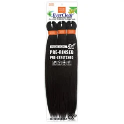 Mèches à Tresser Pre-Stretched EverClear 3X40" - Model Model -Evolve Cosmetiques meches pour braid tresses pre stretched 3x 40 model model everclear
