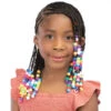 6X Mèches Pre-Stretched Teeny Braid 28" - Janet Collection -Evolve Cosmetiques meches pour tresses pre etirees pour enfants 28 pouces teeny janet collection