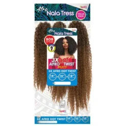 3X Mèches Afro Hot Twist - Janet Collection -Evolve Cosmetiques meches pour vanilles twist 3x afro hot twist janet collection nala tress