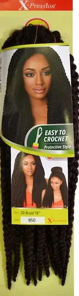 Mèches X-Pression 3D Braid 24 Pouces - Outré 8 Mèches X-Pression 3D Braid 24 Pouces - Outré – Image 6