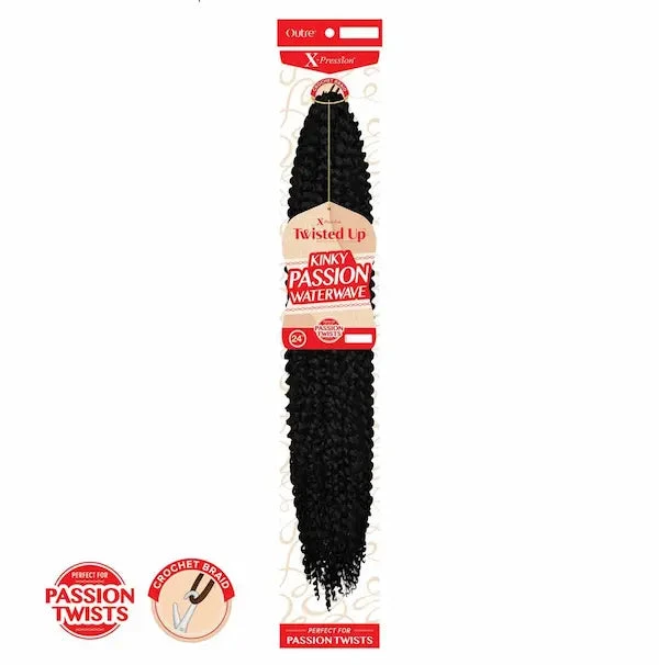 Rajouts Crochet Braids X-PRESSION KINKY PASSION WATERWAVE - Outre 3 Rajouts Crochet Braids X-PRESSION KINKY PASSION WATERWAVE - Outre