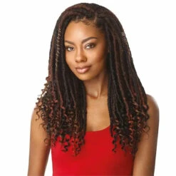 Locks Crochet Straight Bahama Locs 18 Pouces - Outré -Evolve Cosmetiques meches x pression straight bahama locs 18 pouces locs181b noir 1b 348465