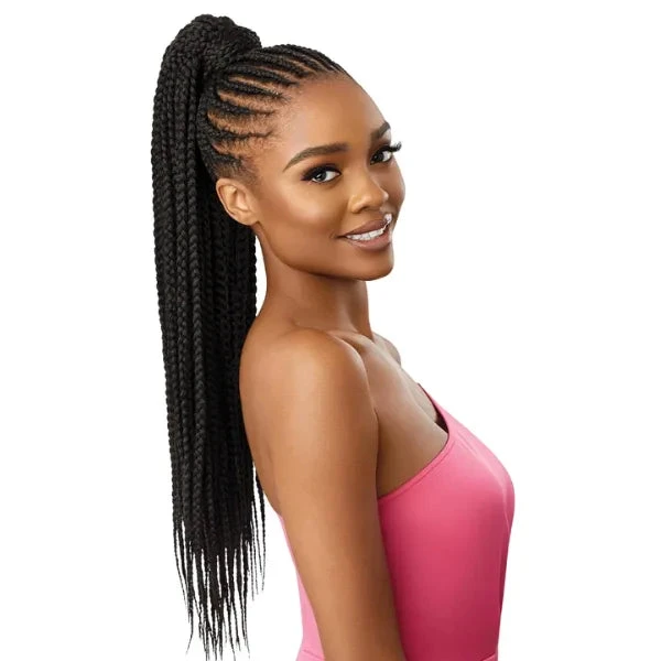 Postiche Pony Medium Box Braid 26 Pouces - Outré 4 Postiche Pony Medium Box Braid 26 Pouces - Outré – Image 2