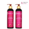 Duo Soin Cheveux épais Pomegranate & Honey - Mielle Organics
