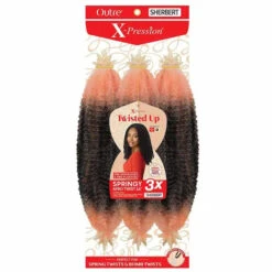 Evolve Cosmetiques 27 Evolve Cosmetiques -Evolve Cosmetiques outre meches springy afro twist 16 pouces couleur sherbert