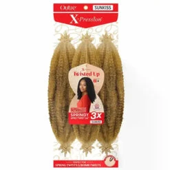 Mèches XPRESSION SPRINGY AFRO TWIST 16 Pouces -Outré -Evolve Cosmetiques outre meches springy afro twist 16 pouces couleur sunkiss