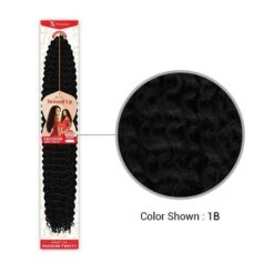 Passion Jerry Curl 22 Pouces Meches X-Pression Twisted Up Outre -Evolve Cosmetiques passion jerry curl 22 pouces meches x pression twisted up outre pjer221b noir 1b 793038