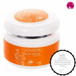 Peeling Végétal Visage Aux Céréales - Joveda -Evolve Cosmetiques peeling vegetal aux cereales joveda pot 100g