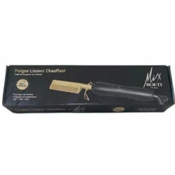 Peigne Lissant Chauffant Électrique 3 Températures -Evolve Cosmetiques peigne chauffant lisseur electrique