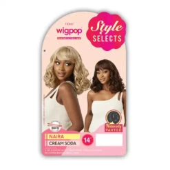 Perruque Wavy Frange Naira - Outré -Evolve Cosmetiques perruque a frange bob bouclee outre wigpop naira