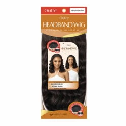 Perruque Bandeau Curly Naturelle BODY CURL 16 Pouces - Outré -Evolve Cosmetiques perruque bandeau bouclee body curl outre packaging