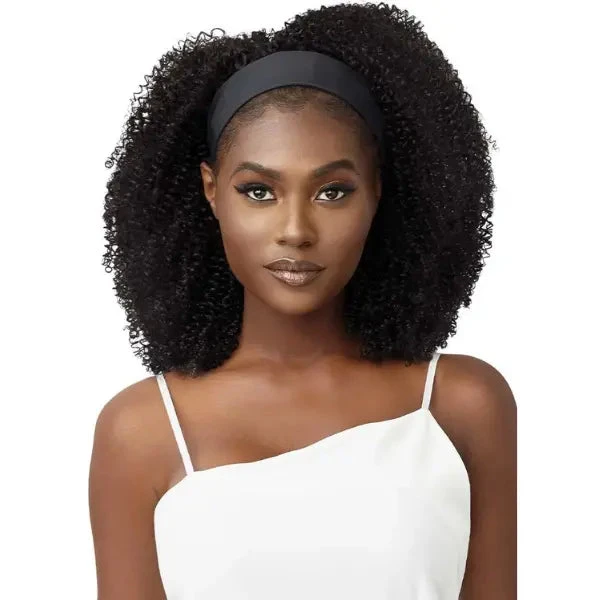 Perruque Bandeau Naturelle Frisée Kinky Coily - Outré 3 Perruque Bandeau Naturelle Frisée Kinky Coily - Outré