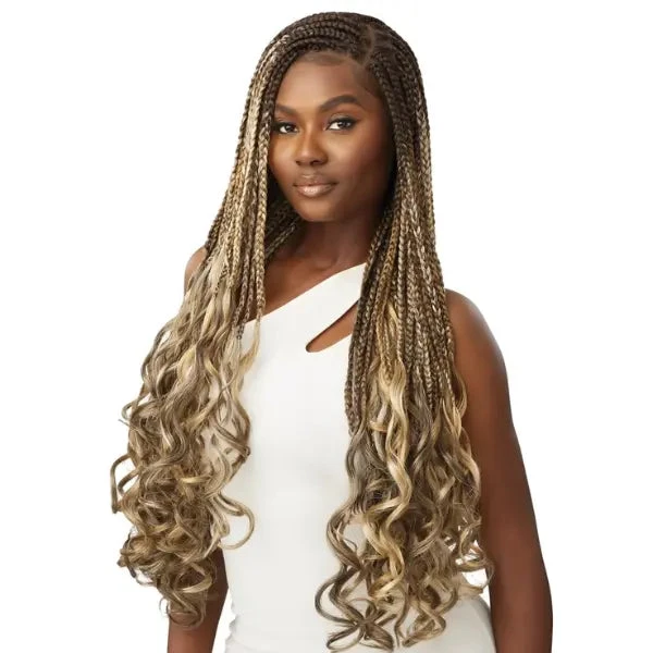 Perruque Lace Wig Tressée French Curl Braids 32" - Outré 3 Perruque Lace Wig Tressée French Curl Braids 32" - Outré