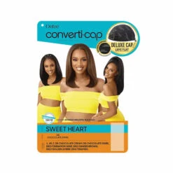 Perruque Converti Cap Noire Sweet Heart - Outré 9 Perruque Converti Cap Noire Sweet Heart - Outré -Evolve Cosmetiques perruque bob lisse mi longue converti cap sweet heart outre packaging 8a4b5468 05d6 4330 8682 a4ff904c4648