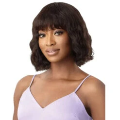 Perruque Naturelle Avec Frange Asami - Outré