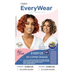 Perruque Bob Bouclé HD Lace Every25 - Outré -Evolve Cosmetiques perruque bob wavy lace hd outre every 25