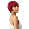 Perruque Naturelle Pixie Blunt Bob Duby Wig - Outré -Evolve Cosmetiques perruque carre frange cheveux humains outre pixie blunt bob duby wig bordeaux