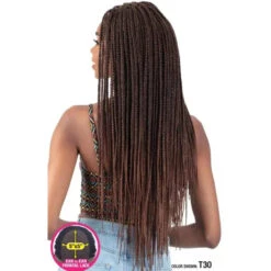 Perruque Tressée Pre-Stretched Box Braids - Model Model -Evolve Cosmetiques perruque closure tressee pre stretched box braids model model