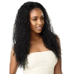 Perruque Demi-Tête Bouclée Beach Curl - Outré 11 Perruque Demi-Tête Bouclée Beach Curl - Outré -Evolve Cosmetiques perruque demi tete bouclee curly beach curl outre