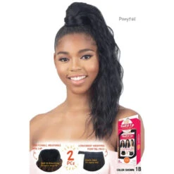 Perruque Demi-Tête Loose Wave Be Dazzle'd - Model Model -Evolve Cosmetiques perruque demi tete ponytail loose wave model model be dazzled