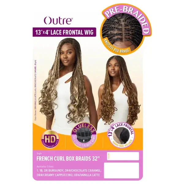 Perruque Lace Wig Tressée French Curl Braids 32" - Outré 7 Perruque Lace Wig Tressée French Curl Braids 32" - Outré – Image 5