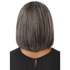 Perruque Bob Naturelle Avec Frange Deria - Outré -Evolve Cosmetiques perruque grise naturelle straight bob avec frange outre deria