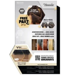 Perruque HD Lace Ondulée Bang Wave - Vanessa -Evolve Cosmetiques perruque hd lace body wave vanessa view u bang wave