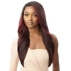Perruque Wavy Lace Front Bordeaux Teyona - Outre 2 Perruque Wavy Lace Front Bordeaux Teyona - Outre -Evolve Cosmetiques perruque hd wavy rouge longue lacefront outre teyona