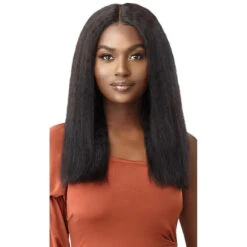 Perruque Naturelle Vierge KINKY STRAIGHT 20 Pouces -Outré