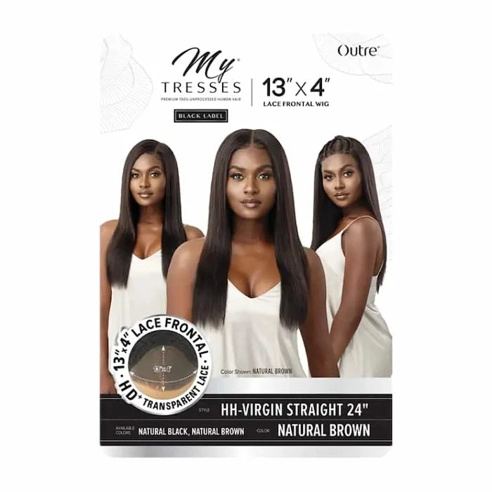 Lace Front Naturelle Ultra HD 13X4 VIRGIN STRAIGHT 24 Pouces - Outré 8 Lace Front Naturelle Ultra HD 13X4 VIRGIN STRAIGHT 24 Pouces - Outré – Image 6