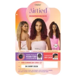 Perruque Lace HD+ Bouclée Dominican Curly - Outré 12 Perruque Lace HD+ Bouclée Dominican Curly - Outré -Evolve Cosmetiques perruque lace front dentelle curly ombre outre airtied dominican curly 22 1