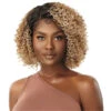 Perruque Lace Front Blonde Nioka - Outré -Evolve Cosmetiques perruque lace front hd transparent blonde bob curly dr2 vanilla cocoa nioka outre hair